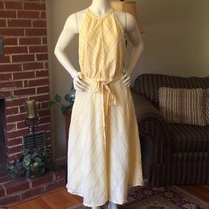 ☀️ NWT New York & Company linen blend dress with pockets☀️